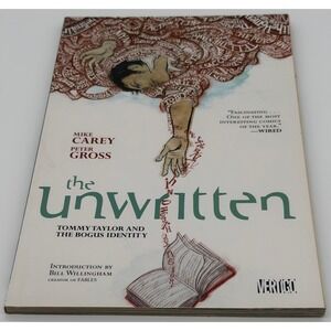 The‎ Unwritten Vol 1 Tommy Taylor and the Bogus Identity Vertigo TPB Preowned
